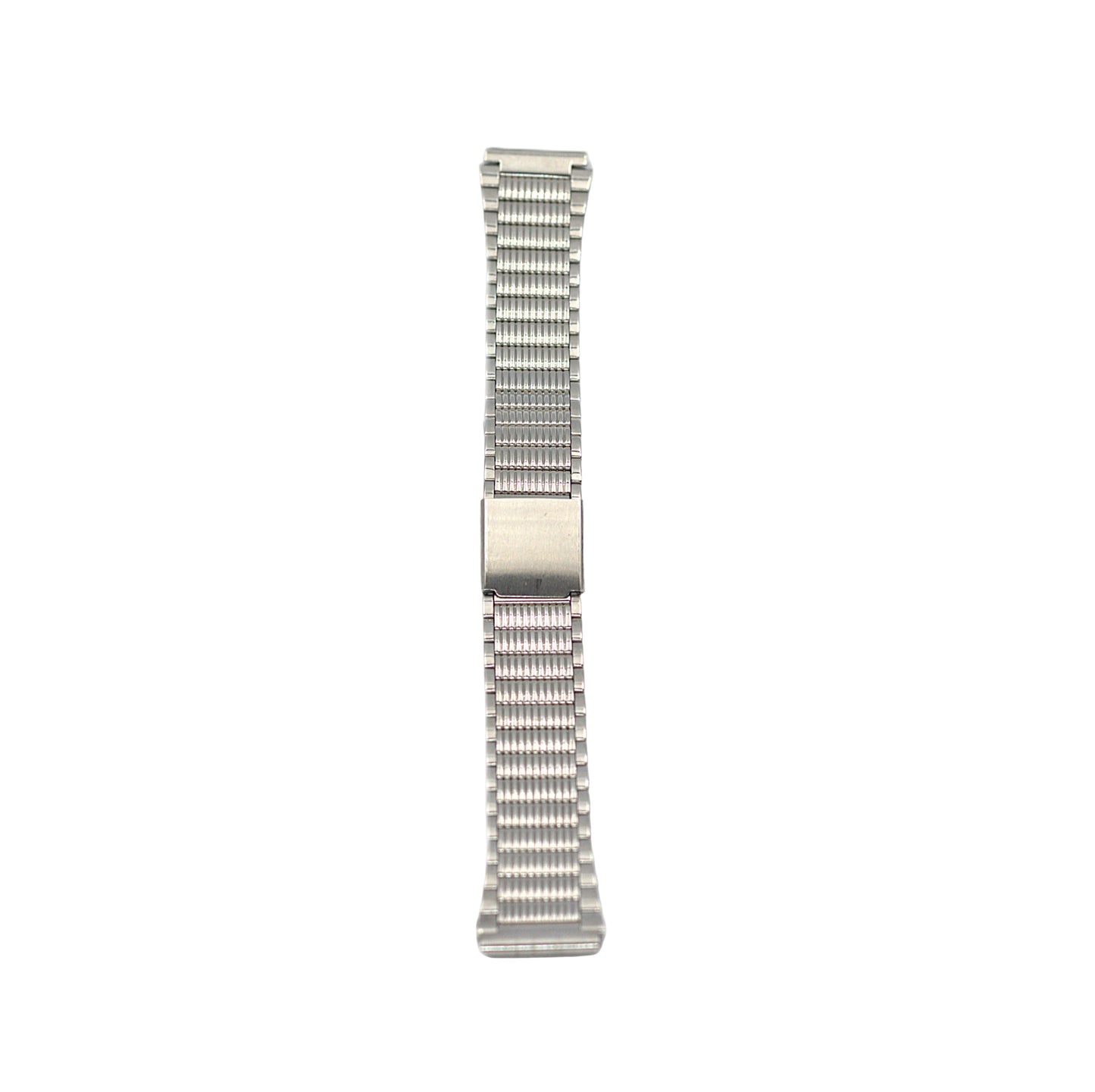 Stainless Strap With Tightly Spaced Vertical Lines