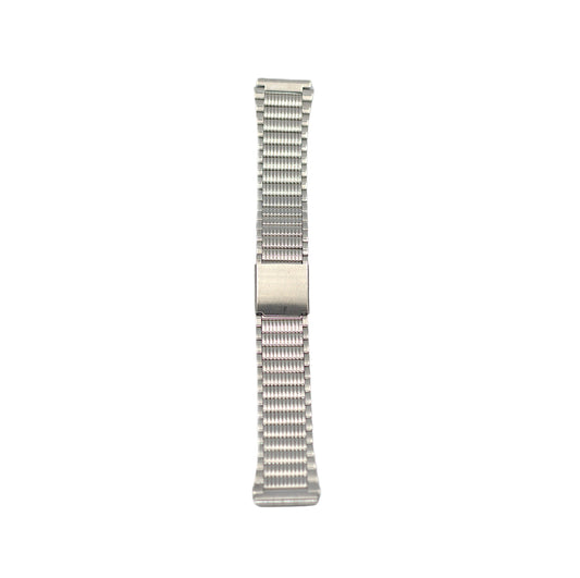 Stainless Strap With Tightly Spaced Vertical Lines